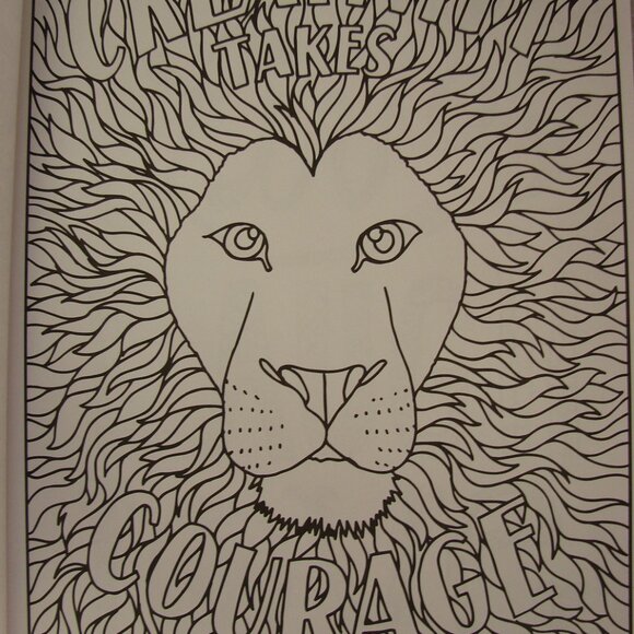 Timeless Creations Creative Quotes Cra-z-art Coloring Book Unused 1 sided pages - Picture 5 of 11